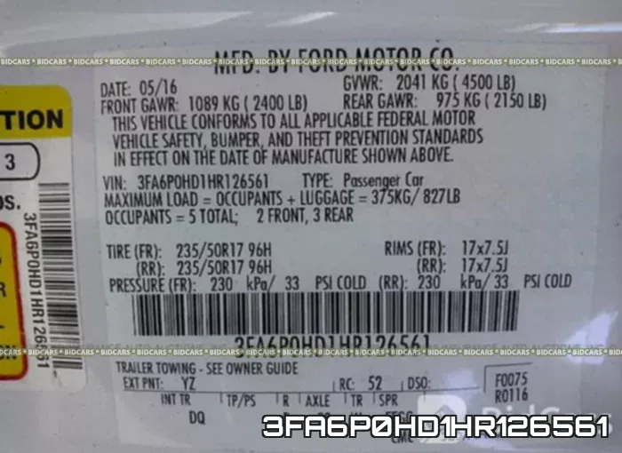 3FA6P0HD1HR126561 фото 10