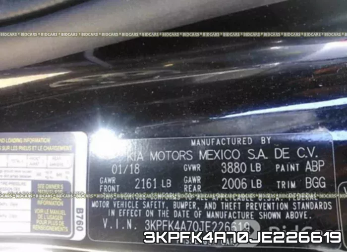 3KPFK4A70JE226619 фото 10