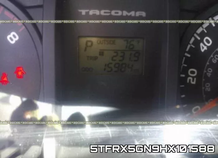 5TFRX5GN9HX101588 фото 8