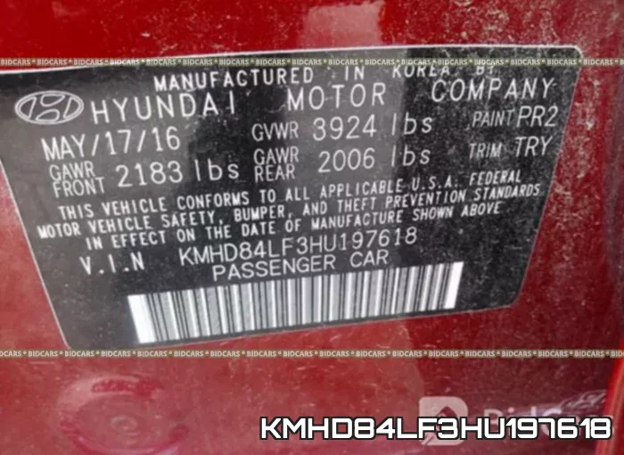KMHD84LF3HU197618 фото 10