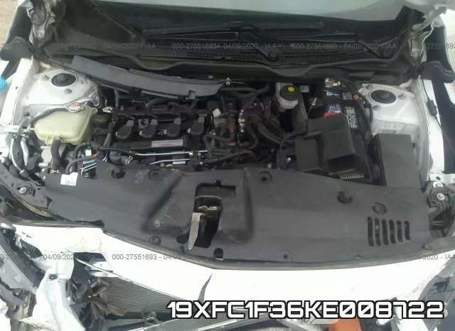 19XFC1F36KE008722 фото 2