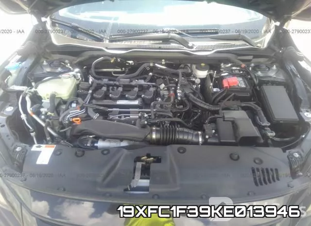 19XFC1F39KE013946 фото 2
