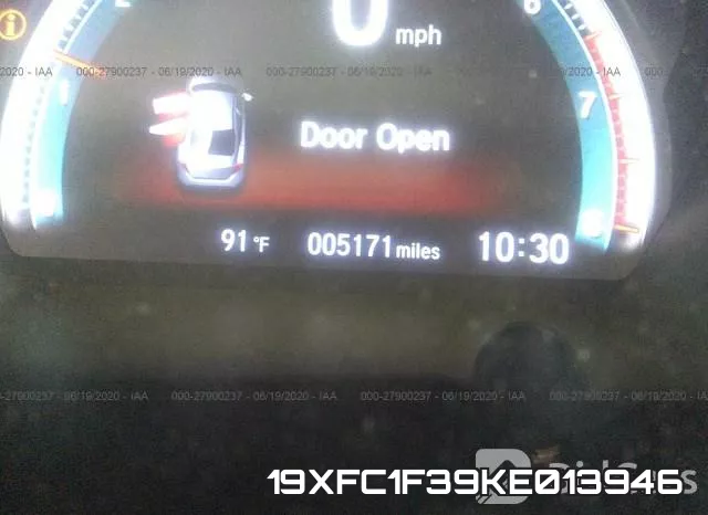 19XFC1F39KE013946 фото 8