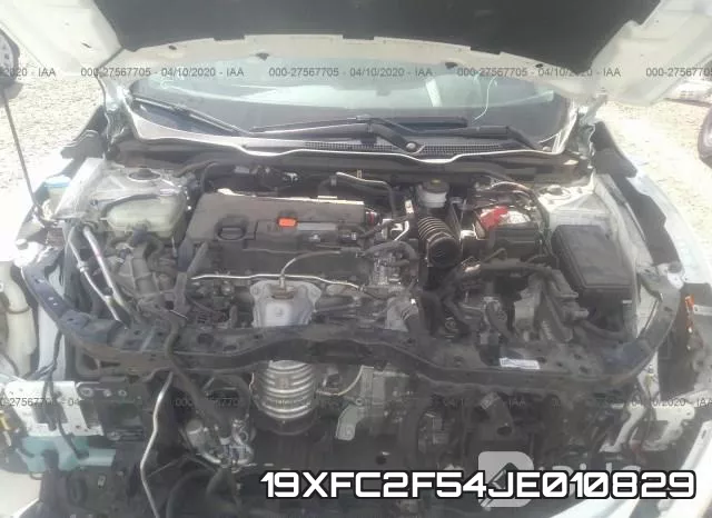 19XFC2F54JE010829 фото 2