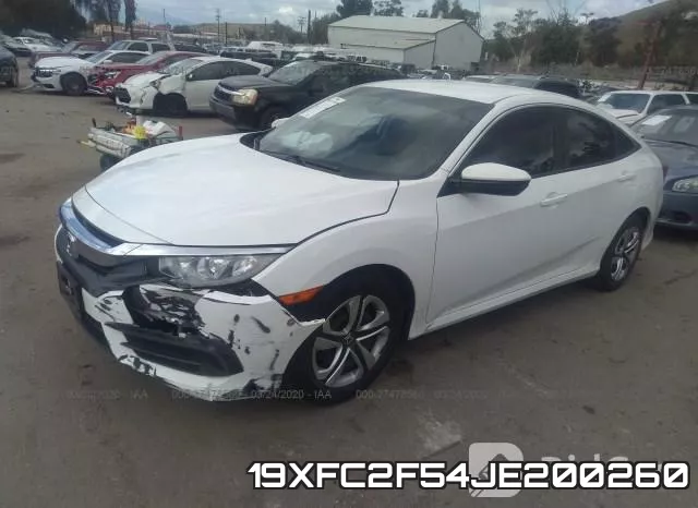 19XFC2F54JE200260 фото 3