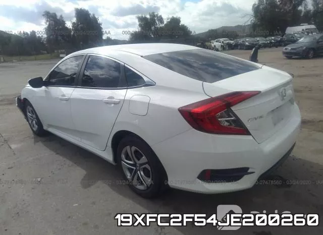 19XFC2F54JE200260 фото 4