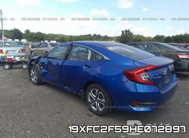 19XFC2F59HE072897 фото 4