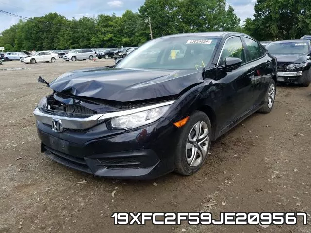 19XFC2F59JE209567 фото 3