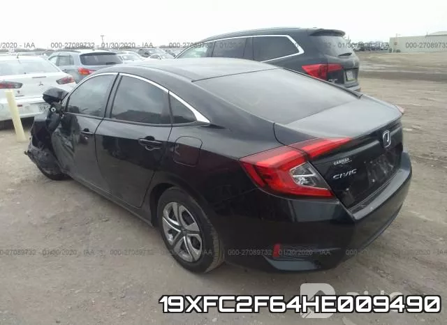 19XFC2F64HE009490 фото 4