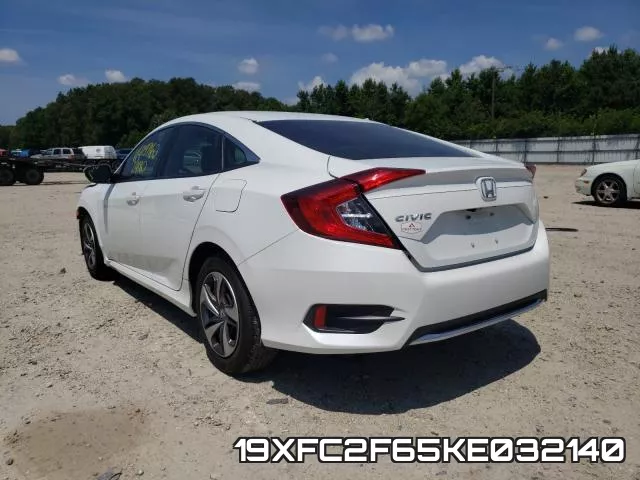 19XFC2F65KE032140 фото 4