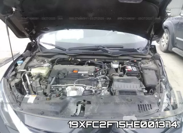 19XFC2F75HE001374 фото 2