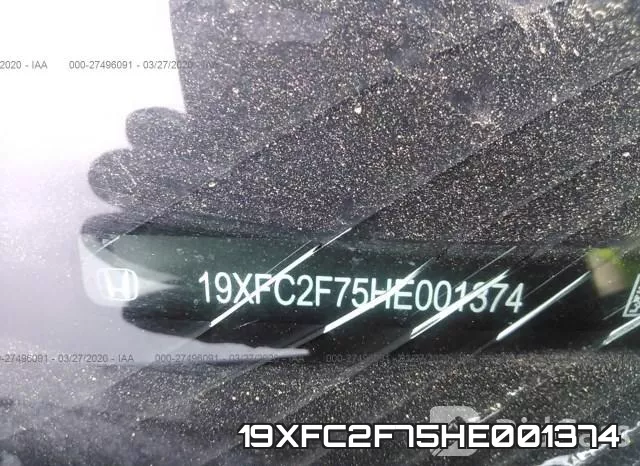 19XFC2F75HE001374 фото 10