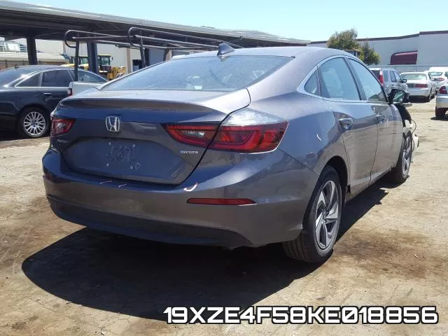 19XZE4F58KE018856 фото 5