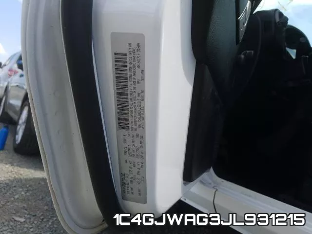 1C4GJWAG3JL931215 фото 2