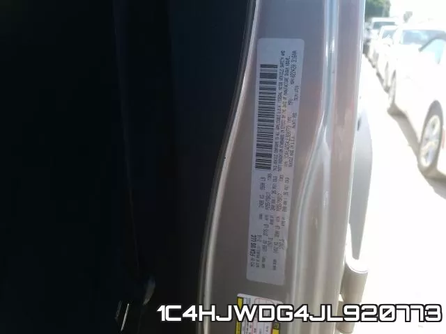 1C4HJWDG4JL920773 фото 2