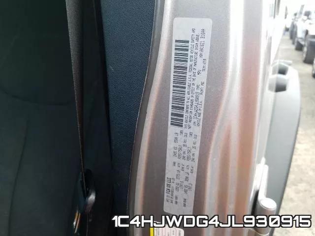1C4HJWDG4JL930915 фото 2
