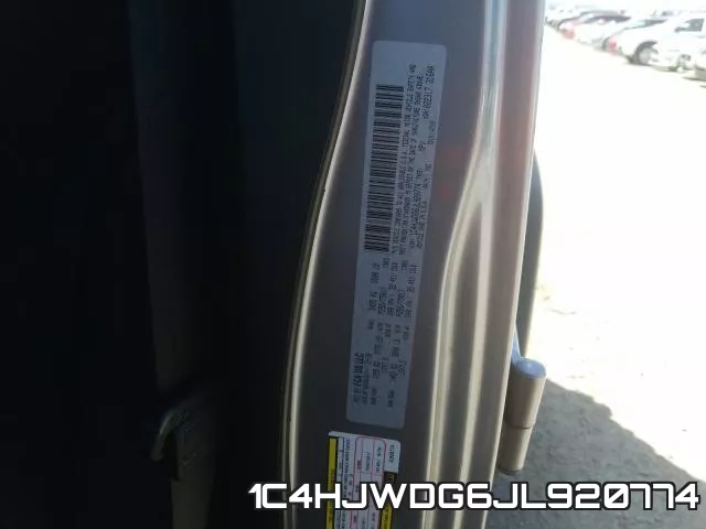 1C4HJWDG6JL920774 фото 2