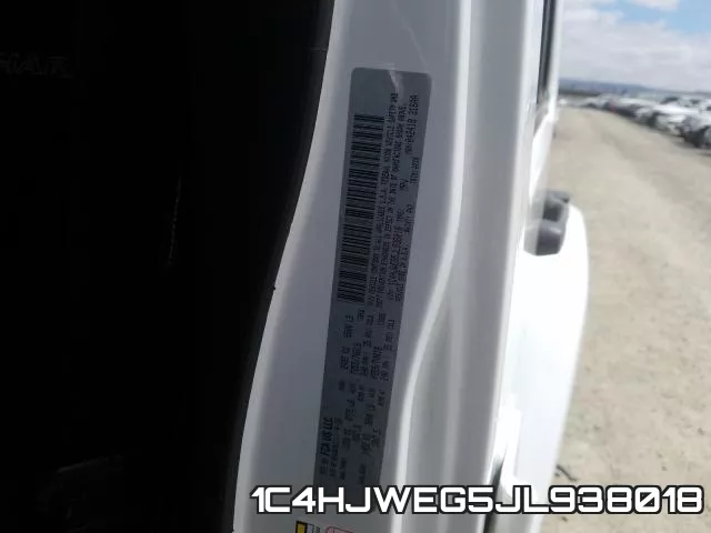 1C4HJWEG5JL938018 фото 2