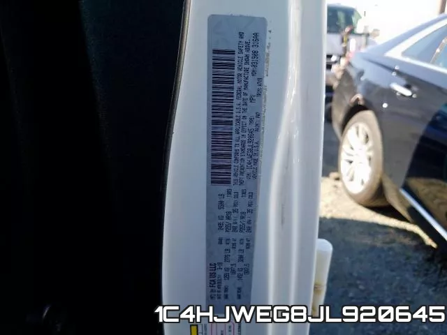 1C4HJWEG8JL920645 фото 2