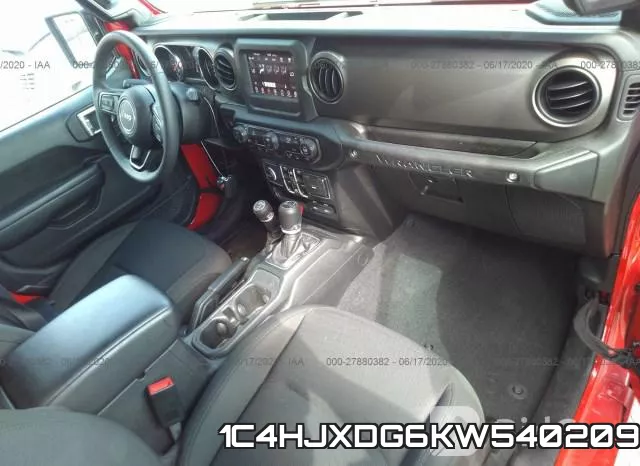 1C4HJXDG6KW540209 фото 6