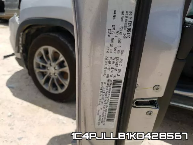 1C4PJLLB1KD428567 фото 2