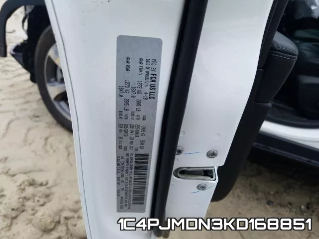 1C4PJMDN3KD168851 фото 2