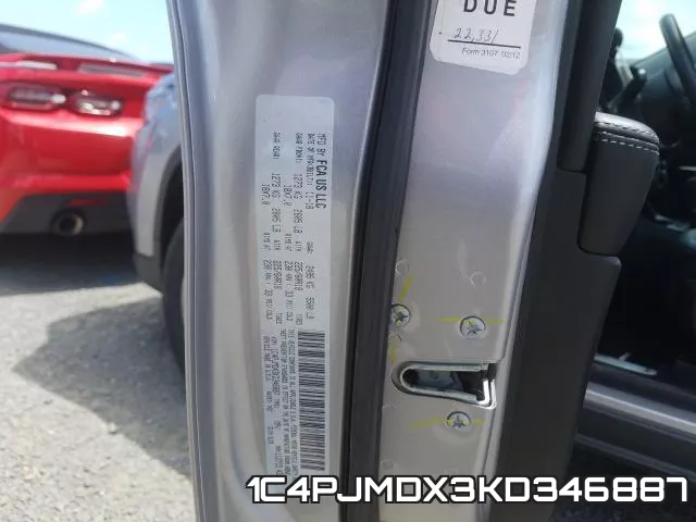 1C4PJMDX3KD346887 фото 2