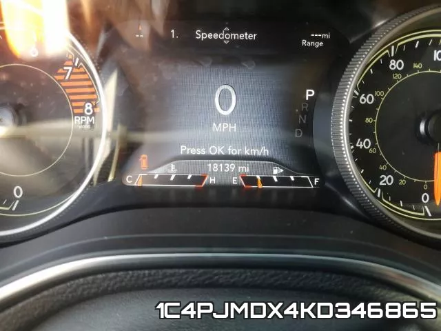 1C4PJMDX4KD346865 фото 9