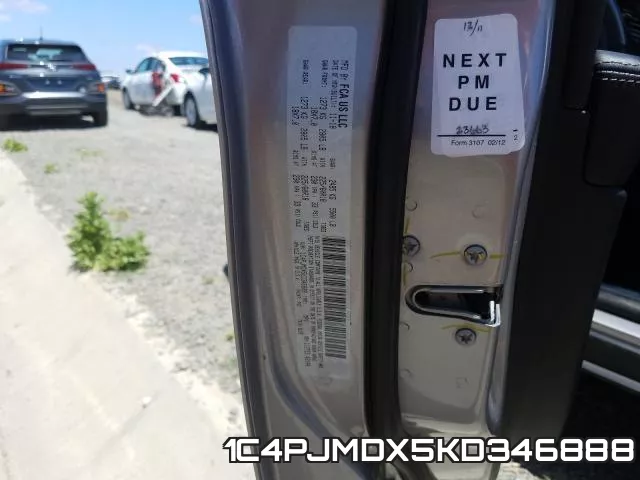 1C4PJMDX5KD346888 фото 2