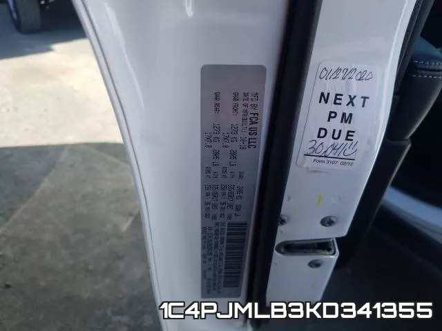 1C4PJMLB3KD341355 фото 2