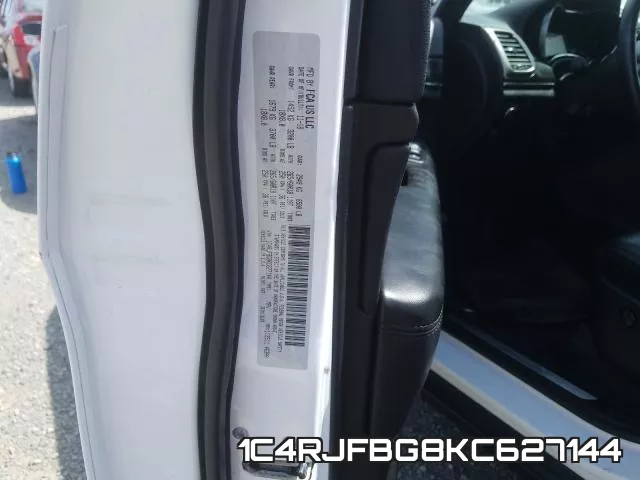 1C4RJFBG8KC627144 фото 2