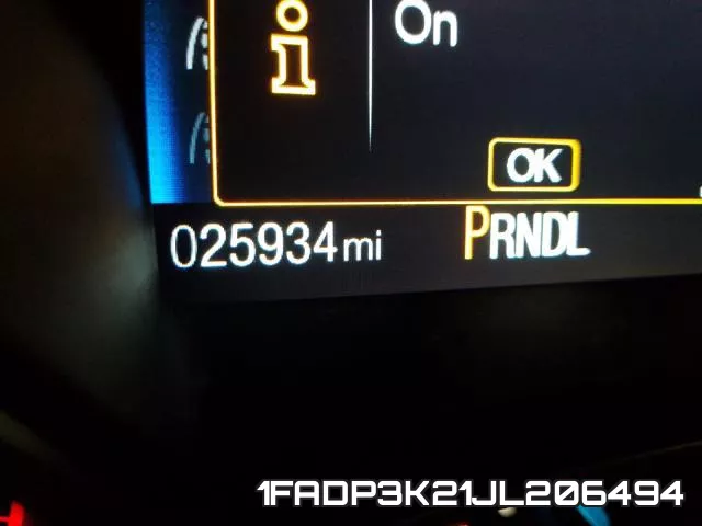 1FADP3K21JL206494 фото 9