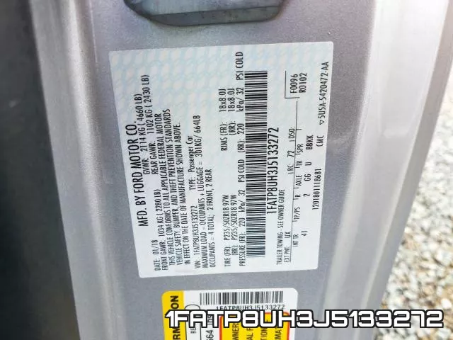 1FATP8UH3J5133272 фото 2
