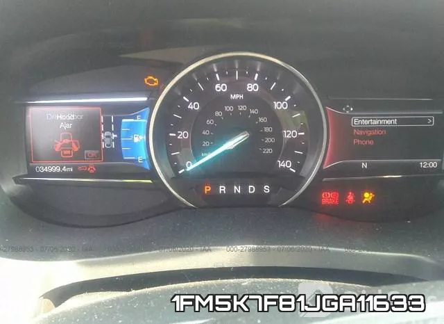 1FM5K7F81JGA11633 фото 8