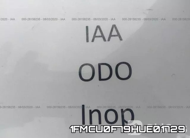 1FMCU0F79HUE01729 фото 8