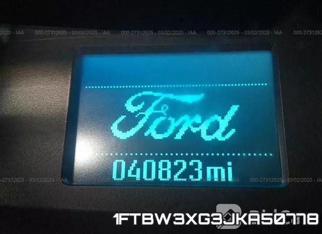 1FTBW3XG3JKA50778 фото 8