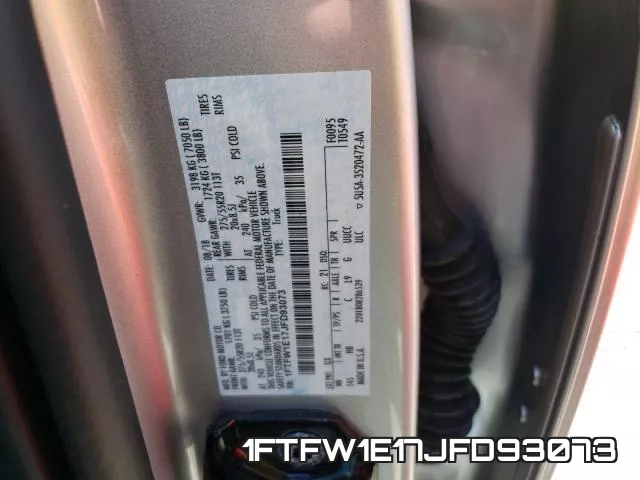 1FTFW1E17JFD93073 фото 2