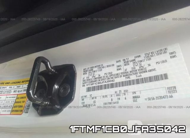 1FTMF1CB0JFA35042 фото 10
