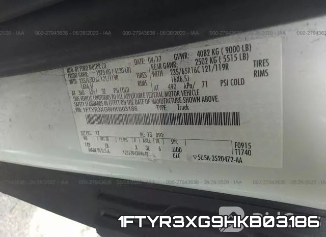 1FTYR3XG9HKB03186 фото 10