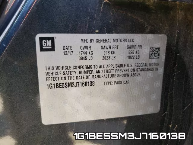 1G1BE5SM3J7160138 фото 2