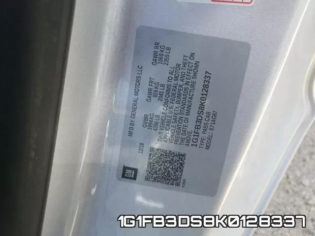 1G1FB3DS8K0128337 фото 2