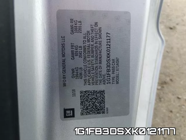 1G1FB3DSXK0121177 фото 2