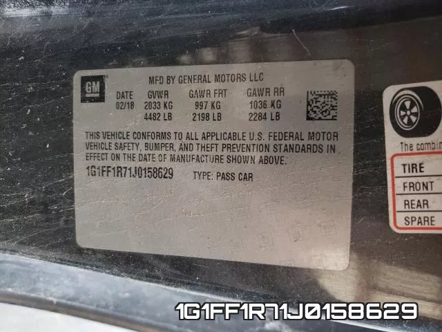 1G1FF1R71J0158629 фото 2