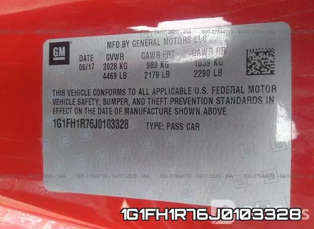 1G1FH1R76J0103328 фото 10