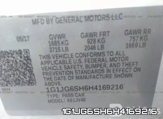 1G1JG6SH6H4169216 фото 10