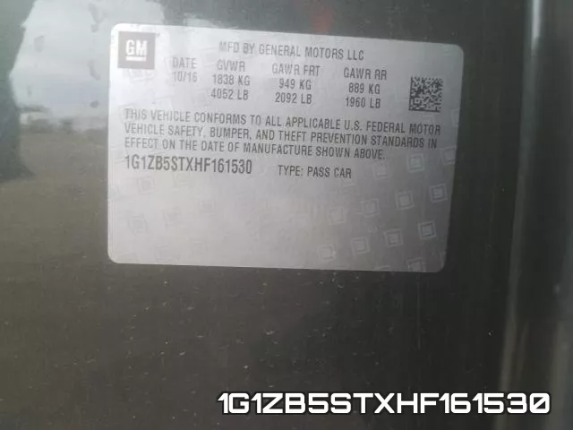 1G1ZB5STXHF161530 фото 2