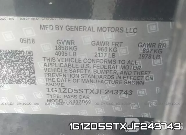 1G1ZD5STXJF243743 фото 10