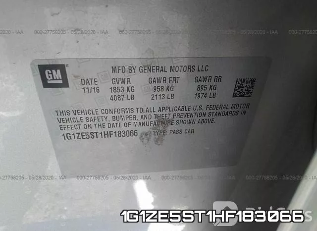 1G1ZE5ST1HF183066 фото 10
