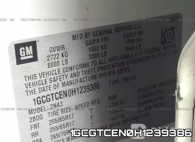 1GCGTCEN0H1239386 фото 10