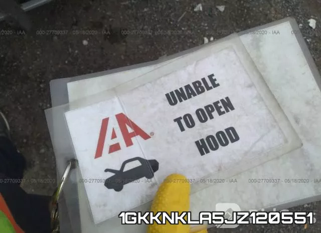 1GKKNKLA5JZ120551 фото 2